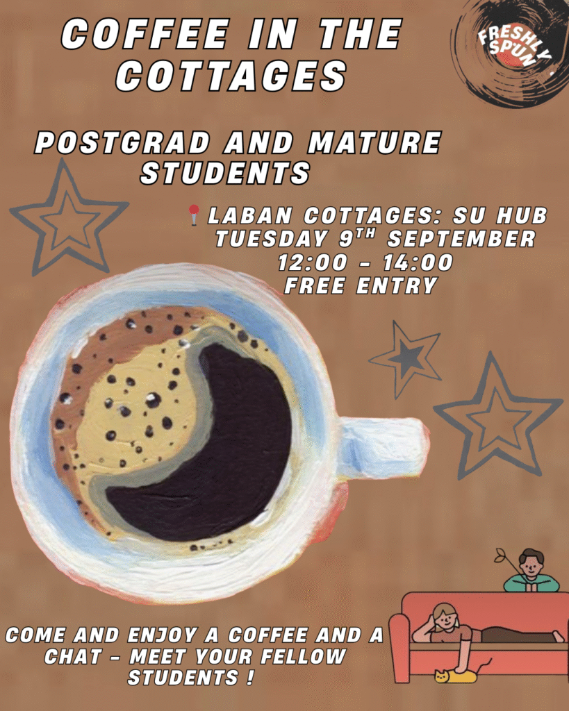 Coffee in the cottages, Tuesday 9th