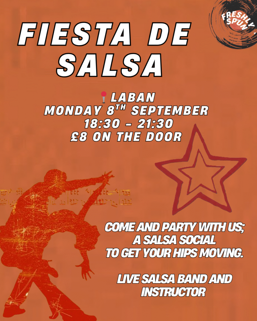 Salsa Night, Monday 8th