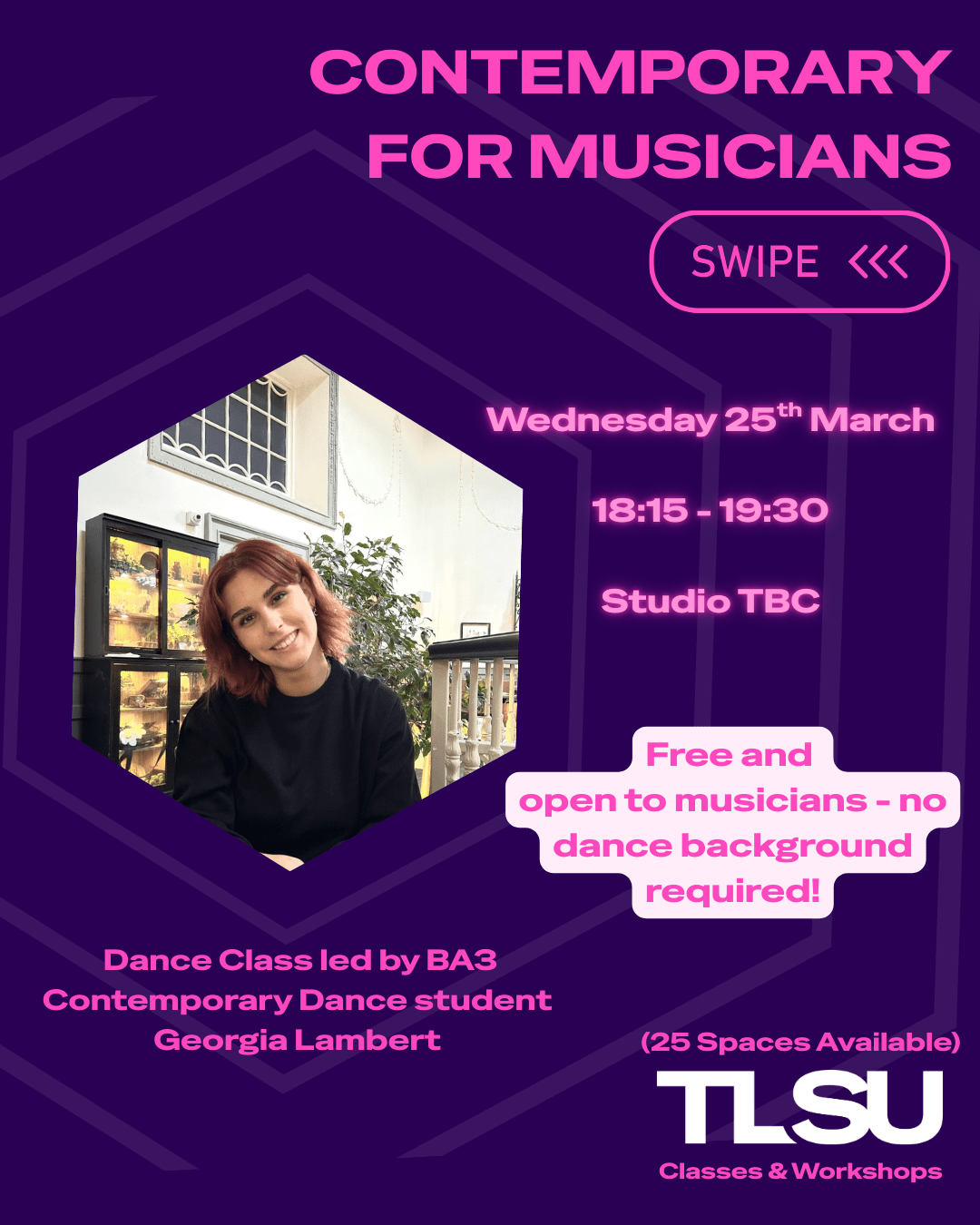 contemporary dance for musicans (all welcome)